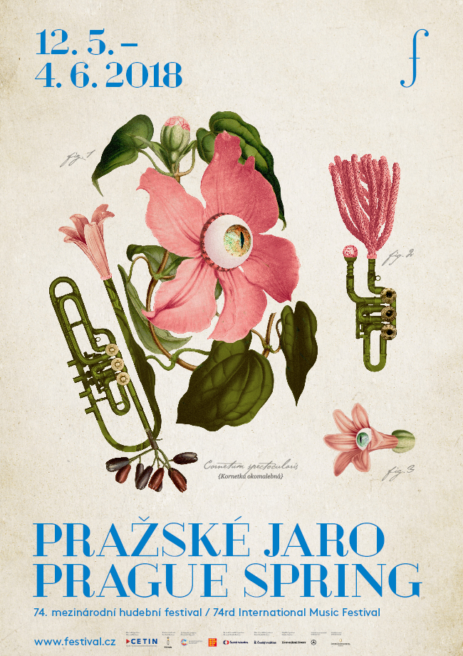 Prague Spring 2019 festival visual style